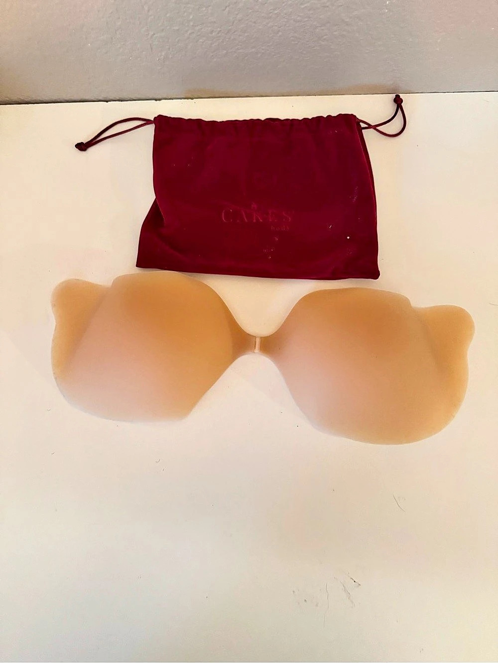 Cakes Body Cleavage Bra - DD+, Color Honey